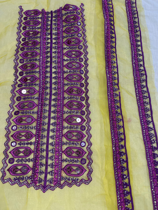 Sequins Neck Set