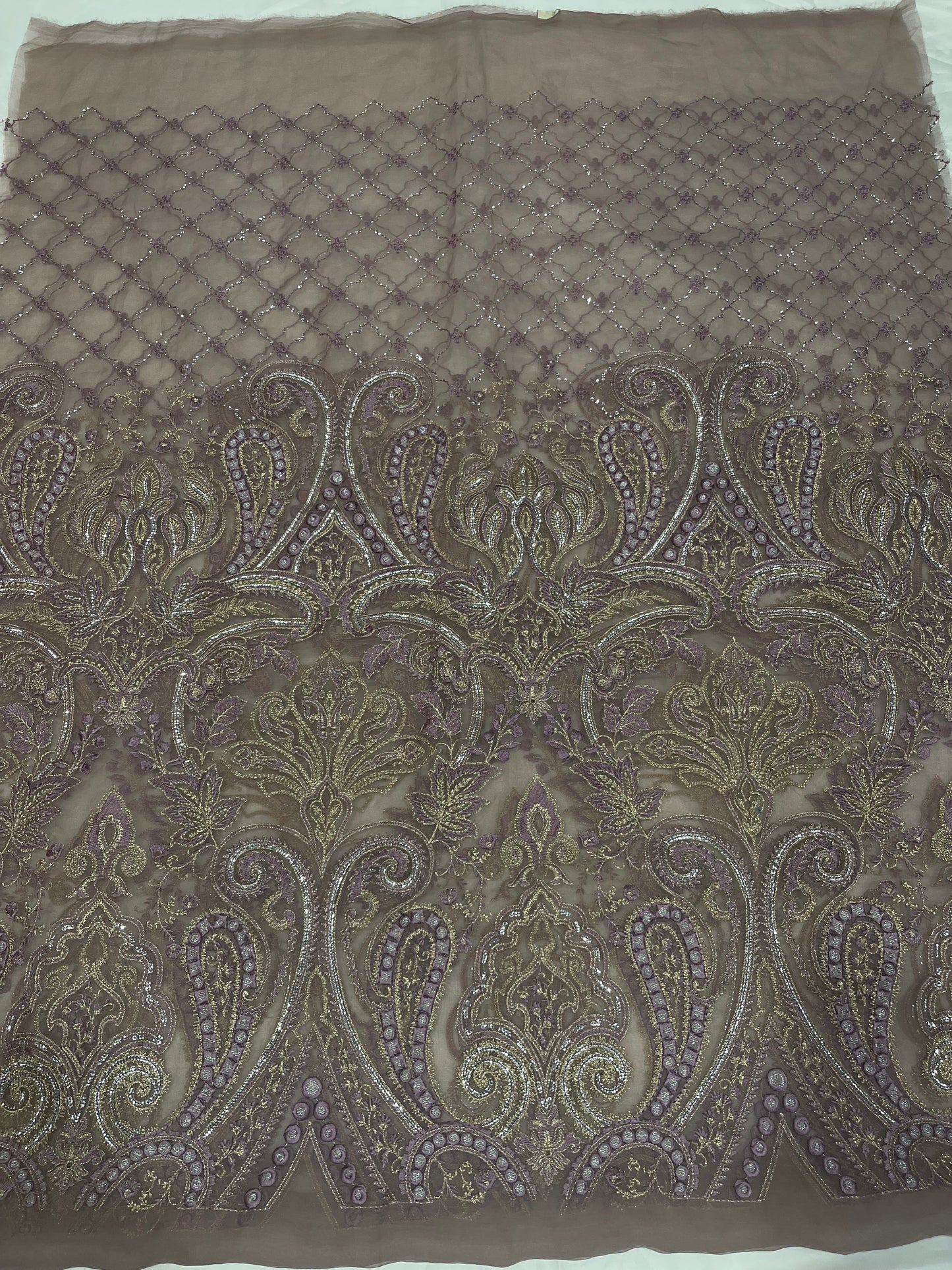 Embroidery Front Short