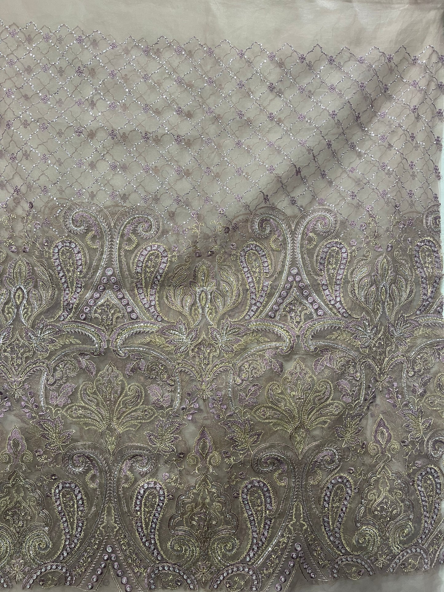 Embroidery Front Short