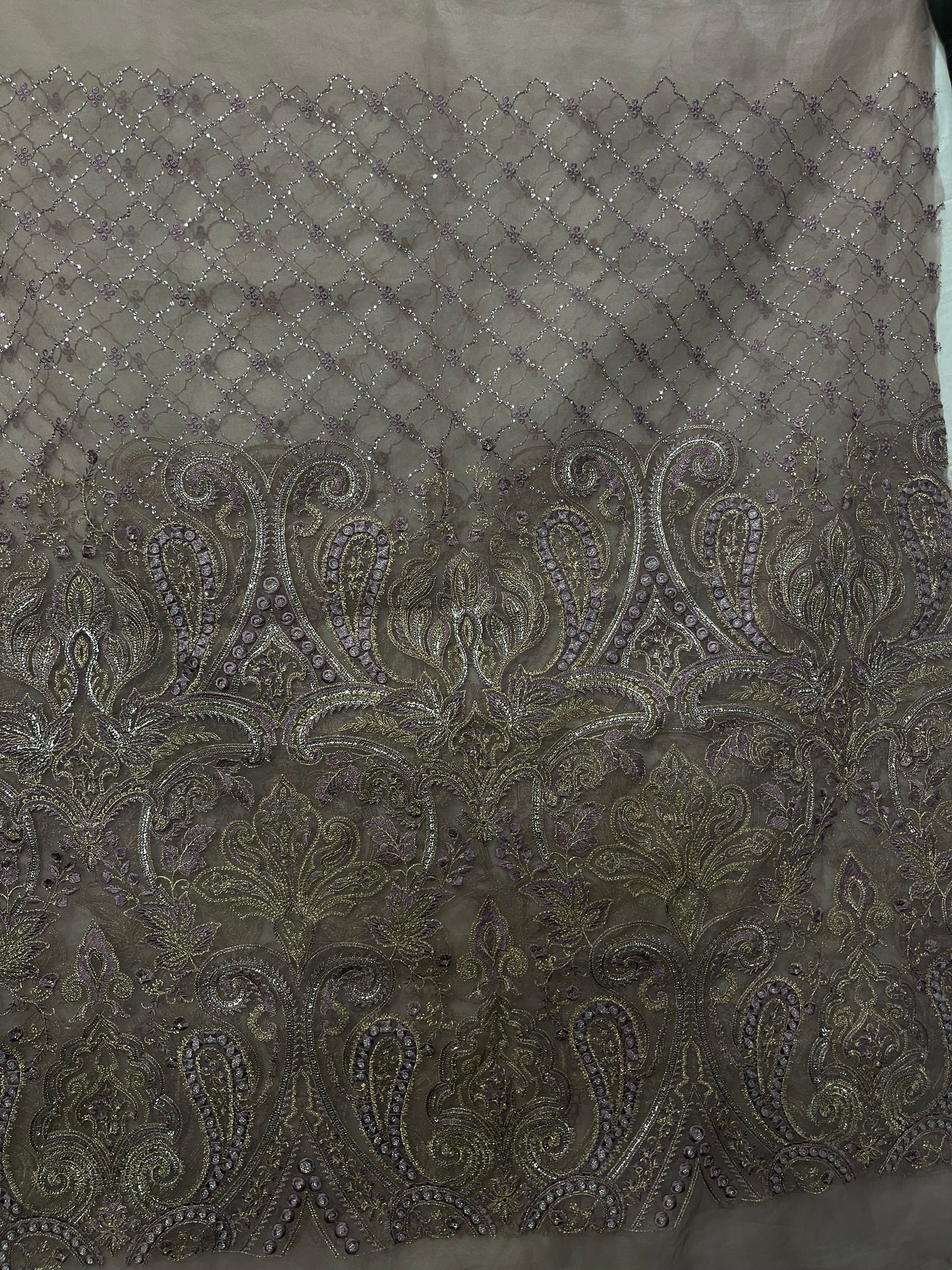 Embroidery Front Short