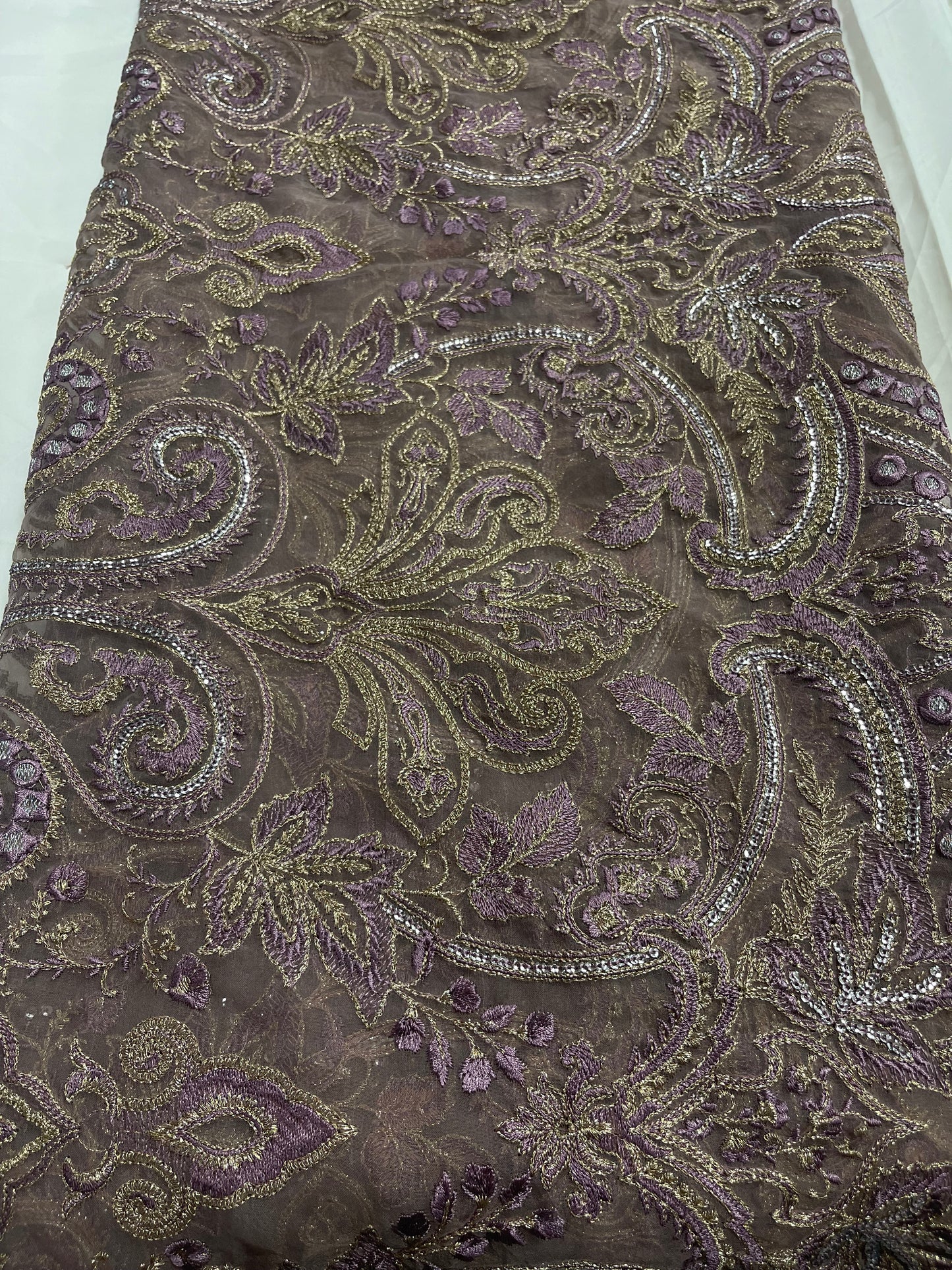 Embroidery Front Short