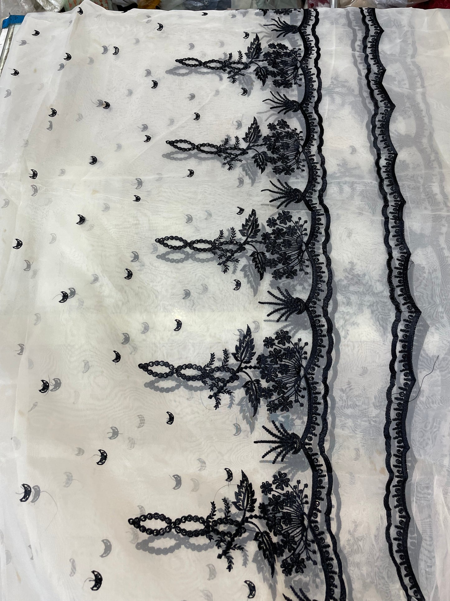 Sapphire Embroidery Dupatta